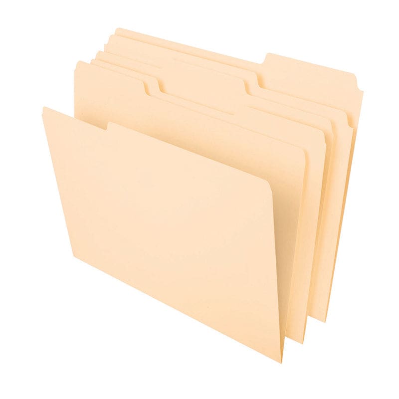 File Folders Letter 1/3 Cut Tab 100 Ct - Folders - Tops Products