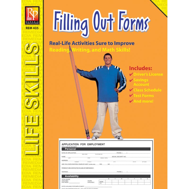 Filling Out Forms (Pack of 6) - Activities - Remedia Publications