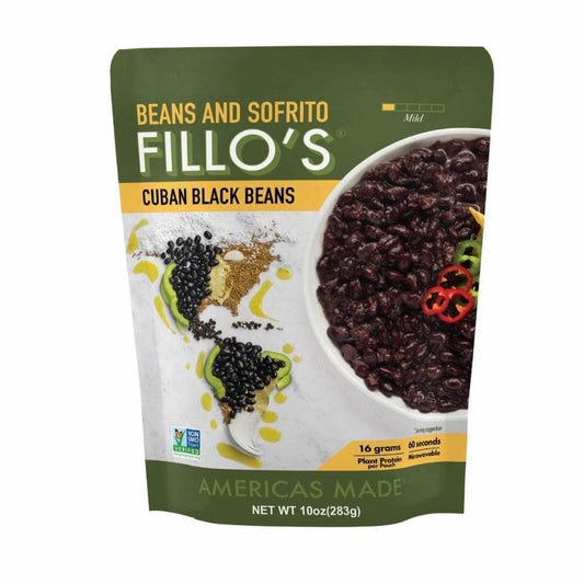 FILLO'S FILLOS Beans Black Cuban, 10 oz