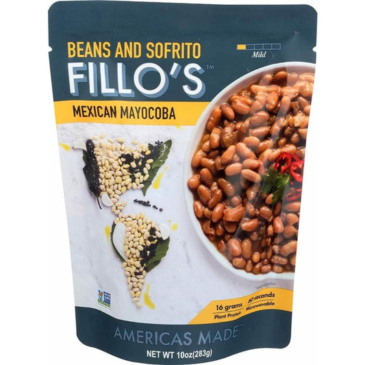 FILLO'S FILLOS Beans Mexican Mayocoba, 10 oz