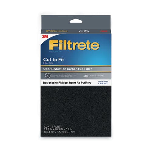 Filtrete Odor Defense Carbon Pre Filter 20.5 X 23.8 4/carton - Janitorial & Sanitation - Filtrete™