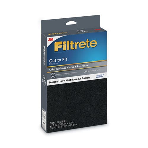 Filtrete Odor Defense Carbon Pre Filter 20.5 X 23.8 4/carton - Janitorial & Sanitation - Filtrete™