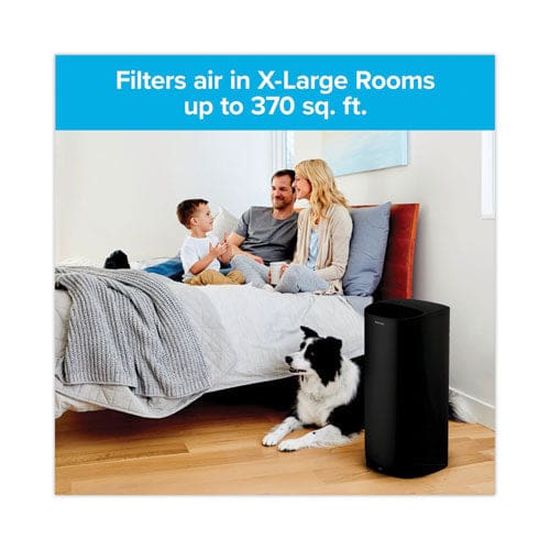 Filtrete Tower Room Air Purifier For Extra Large Room 370 Sq Ft Room Capacity Black - Janitorial & Sanitation - Filtrete™