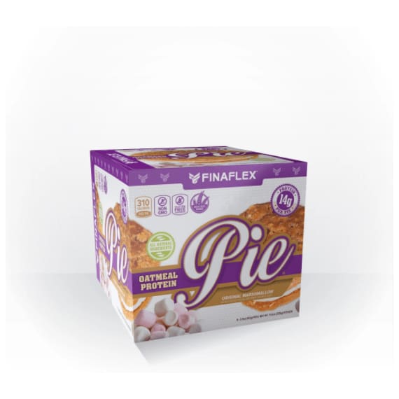 FINAFLEX Grocery > Snacks FINAFLEX: Original Marshmallow Oatmeal Protein Pie 4 Pack, 11.6 oz