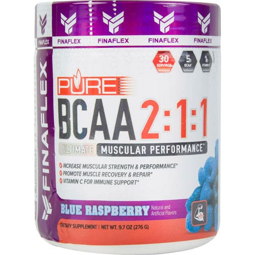 Finaflex (Redefine Nutrition) Pure Bcaa 2:1:1 Blue Raspberry 30 servings - Finaflex (Redefine Nutrition)