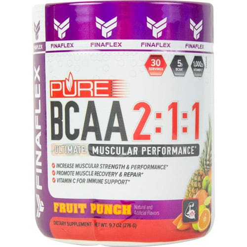 Finaflex (Redefine Nutrition) Pure Bcaa 2:1:1 Fruit Punch 30 servings - Finaflex (Redefine Nutrition)