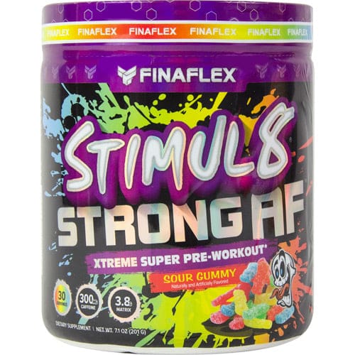 Finaflex (Redefine Nutrition) Stimul8 Strong Af Sour Gummy 30 servings - Finaflex (Redefine Nutrition)