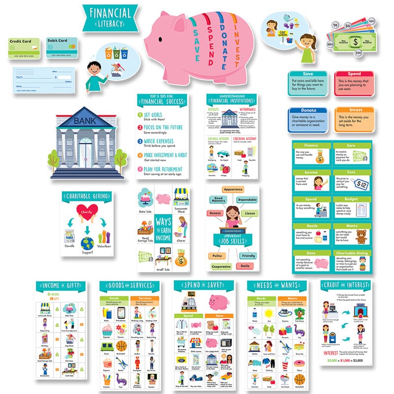Financial Literacy For Kids Bb Set (Pack of 3) - Math - Creative Teaching Press