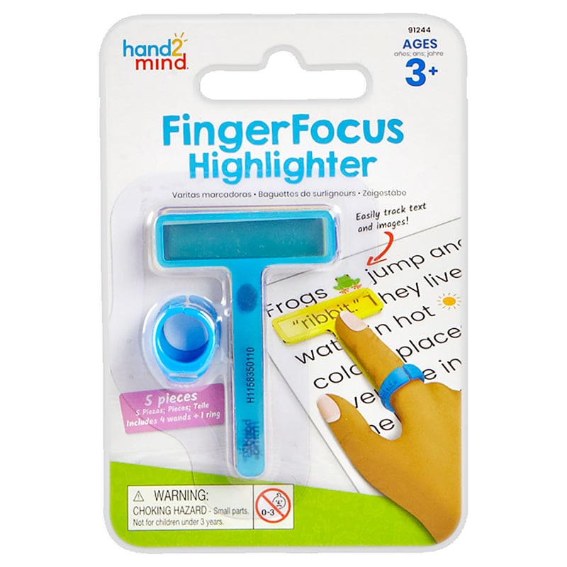 Fingerfocus Highlighter (Pack of 8) - Accessories - Learning Resources