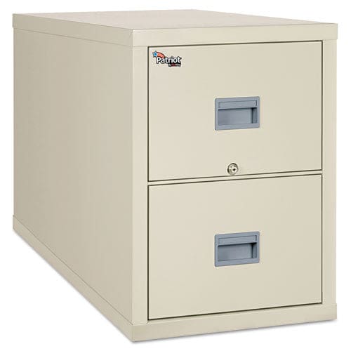 FireKing Patriot By Fireking Insulated Fire File 1-hour Fire Protection 2 Legal/letter File Drawers Black 17.75 X 25 X 27.75 - Furniture -