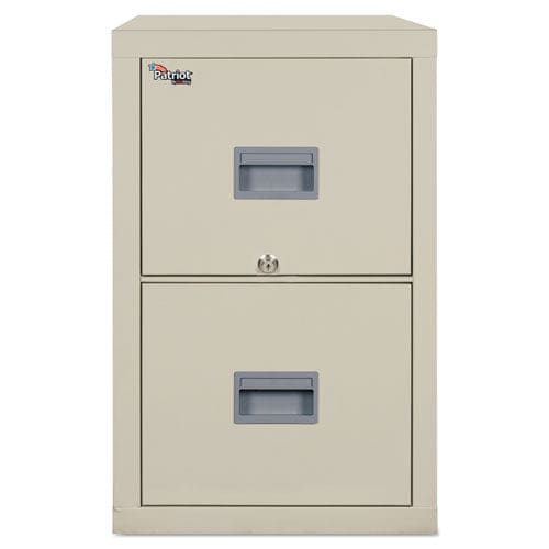 FireKing Patriot By Fireking Insulated Fire File 1-hour Fire Protection 2 Legal/letter File Drawers Parchment 17.75 X 25 X 27.75 - Furniture