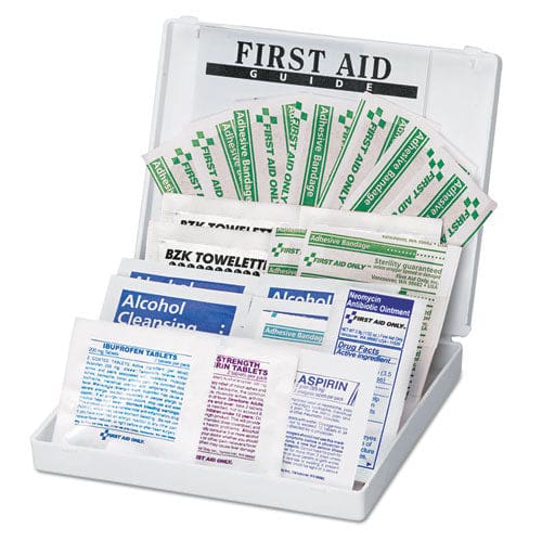 First Aid Only All-purpose First Aid Kit 34 Pieces 3.74 X 4.75 34 Pieces Plastic Case - Janitorial & Sanitation - First Aid Only™