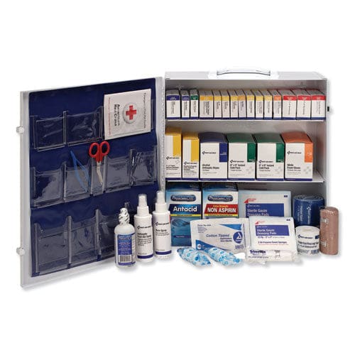 First Aid Only Ansi 2015 Class A+ Type I And Ii Industrial First Aid Kit 100 People 676 Pieces Metal Case - Janitorial & Sanitation - First