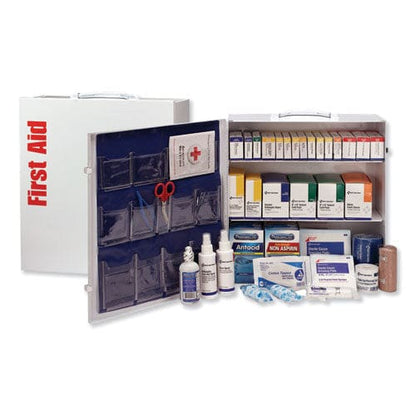 First Aid Only Ansi 2015 Class A+ Type I And Ii Industrial First Aid Kit 100 People 676 Pieces Metal Case - Janitorial & Sanitation - First