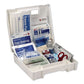 First Aid Only Ansi 2015 Compliant Class A Type I And Ii First Aid Kit For 25 People 89 Pieces Plastic Case - Janitorial & Sanitation -