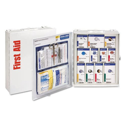 First Aid Only Ansi 2015 Smartcompliance General Business First Aid Station Class A No Meds 25 People 94 Pieces Metal Case - Janitorial &