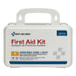 First Aid Only Ansi Class A 10 Person First Aid Kit 71 Pieces Plastic Case - Janitorial & Sanitation - First Aid Only™