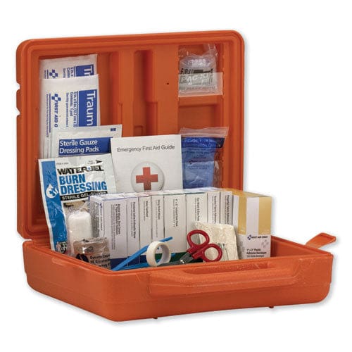 First Aid Only Ansi Class A+ First Aid Kit For 50 People Weatherproof 215 Pieces Plastic Case - Janitorial & Sanitation - First Aid Only™