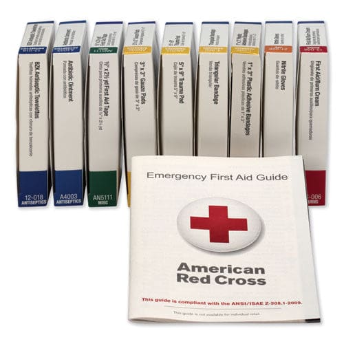 First Aid Only Ansi Compliant 10 Person First Aid Kit Refill 65 Pieces - Janitorial & Sanitation - First Aid Only™