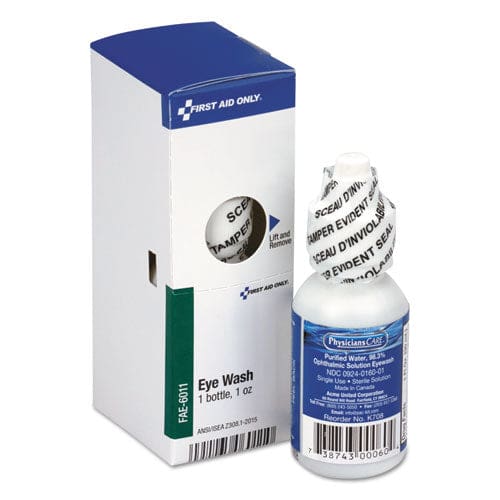 First Aid Only Eyewash 1 Oz Bottle - Janitorial & Sanitation - First Aid Only™