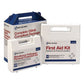 First Aid Only First Aid Kit For 50 People 229 Pieces Ansi/osha Compliant Plastic Case - Janitorial & Sanitation - First Aid Only™