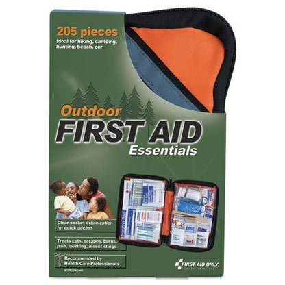 First Aid Only Outdoor Softsided First Aid Kit For 10 People 205 Pieces Fabric Case - Janitorial & Sanitation - First Aid Only™