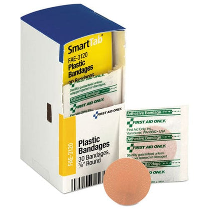 First Aid Only Refill For Smartcompliance General Business Cabinet Spot Plastic Bandages 7/8 Dia - Janitorial & Sanitation - First Aid Only™