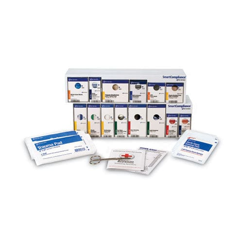 First Aid Only Smartcompliance Retrofit Grids 109 Pieces Plastic Case - Janitorial & Sanitation - First Aid Only™