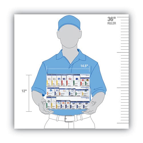 First Aid Only Smartcompliance Retrofit Grids 215 Pieces Plastic Case - Janitorial & Sanitation - First Aid Only™