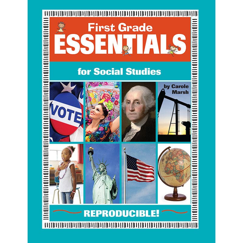 First Grade Essentials For Social Studies (Pack of 3) - Activities - Gallopade