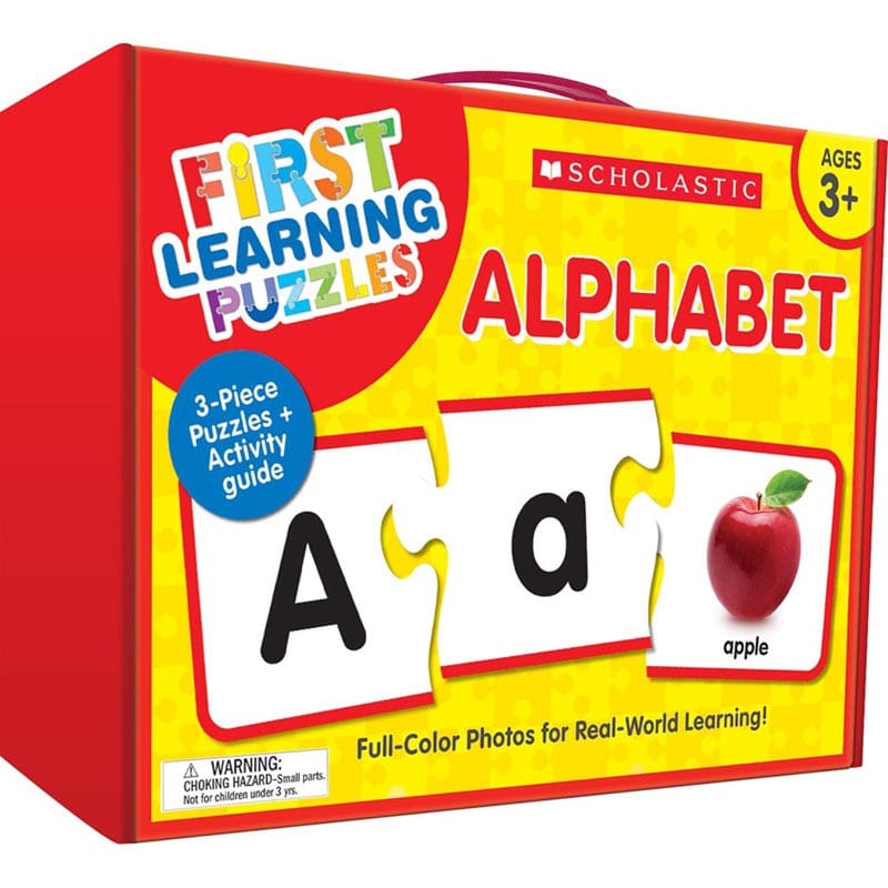 First Learning Puzzles Alphabet (Pack of 3) - Alphabet Puzzles - Scholastic Teaching Resources