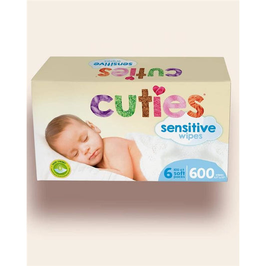 First Quality Baby Wipe Unscented Cuties Case of 12 - Incontinence >> Wipes - First Quality