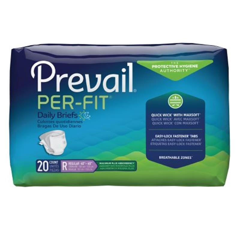 First Quality Brief Perfit Regular Case of 80 - Incontinence >> Briefs and Diapers - First Quality