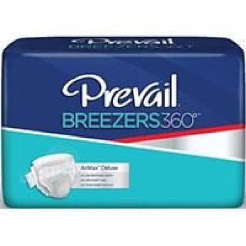 First Quality Brief Prevail Air Plus Large 45In - 62In Case of 72 - Incontinence >> Briefs and Diapers - First Quality