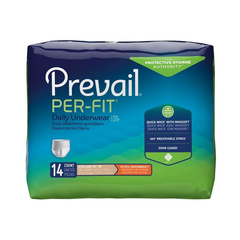 First Quality Perfit Protective Underwear X-Large Case of 56 - Incontinence >> Protective Underwear - First Quality