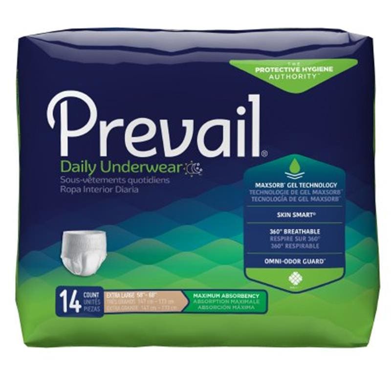 First Quality Prot. Underwear Super X-Large Case of 56 - Incontinence >> Protective Underwear - First Quality