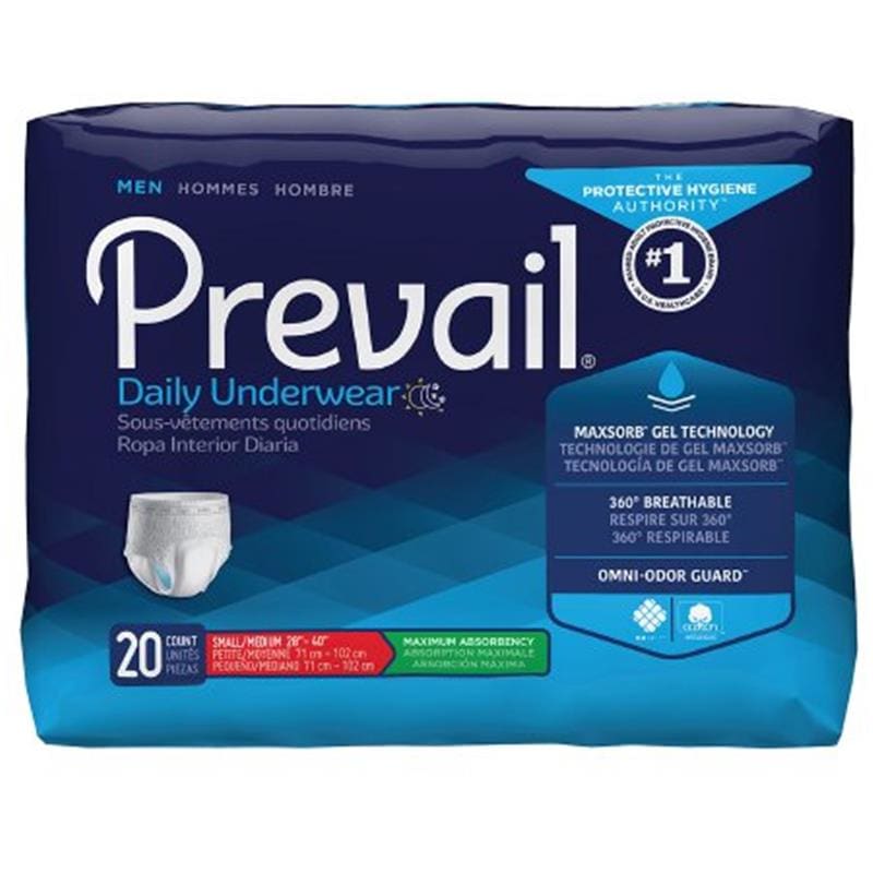 First Quality Protective Underwear Male Sm/Med Case of 72 - Incontinence >> Protective Underwear - First Quality