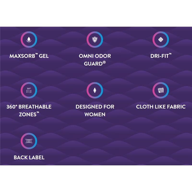 First Quality Protective Underwear Women Med Overnight Case of 72 - Incontinence >> Protective Underwear - First Quality