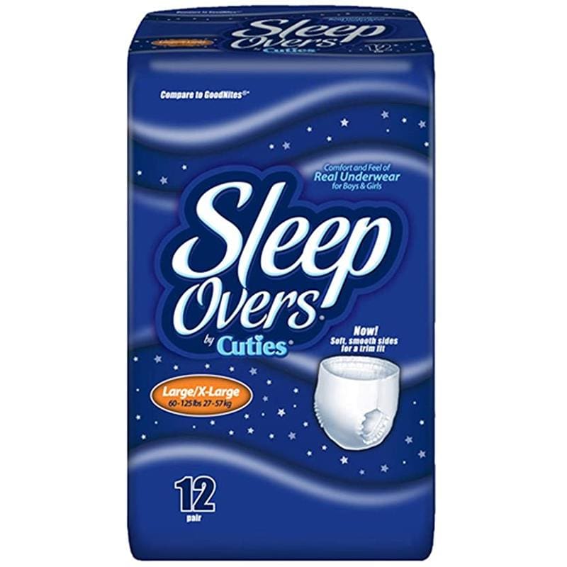 First Quality Sleepovers Pull-Ups Lg/Xl 65-125Lbs Case of 48 - Incontinence >> Protective Underwear - First Quality