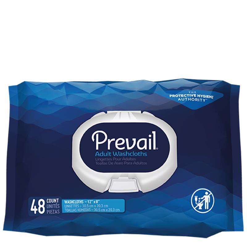 First Quality Wet Wipe Prevail Softpack 48S 12 X 8 Case of 12 - Incontinence >> Wipes - First Quality