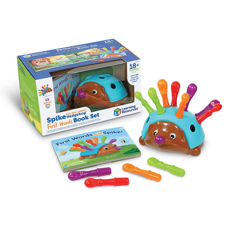 First Words With Spike (Pack of 2) - Language Arts - Learning Resources