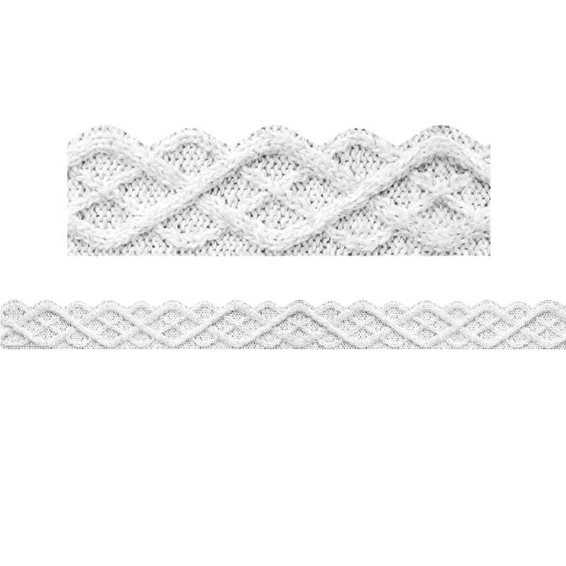 Fisherman Cable Knit Deco Trim A Close-Knit Class (Pack of 10) - Border/Trimmer - Eureka