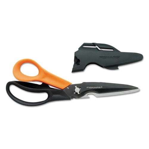 Fiskars Cuts+more Scissors 9 Long 3.5 Cut Length Black/orange Offset Handle - School Supplies - Fiskars®