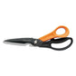 Fiskars Cuts+more Scissors 9 Long 3.5 Cut Length Black/orange Offset Handle - School Supplies - Fiskars®