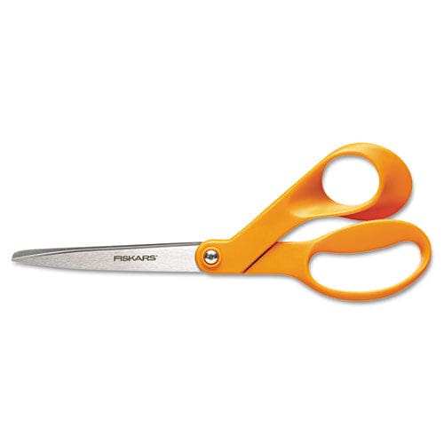 Fiskars Home And Office Scissors 8 Long 3.5 Cut Length Orange Offset Handle - School Supplies - Fiskars®