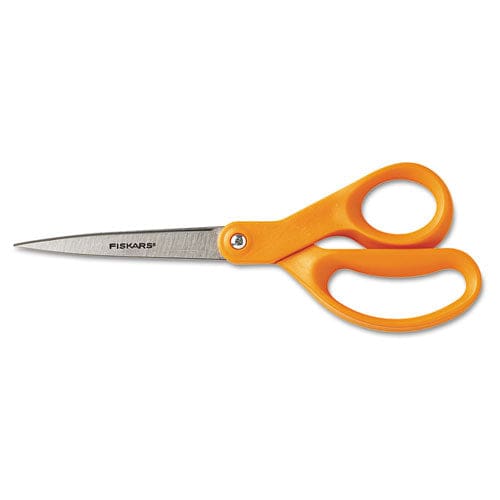 Fiskars Home And Office Scissors 8 Long 3.5 Cut Length Orange Straight Handle - School Supplies - Fiskars®