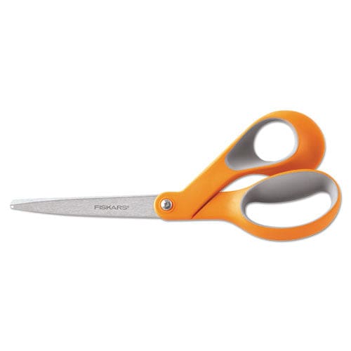 Fiskars Home And Office Scissors 8 Long 3.5 Cut Length Orange/gray Offset Handle - School Supplies - Fiskars®
