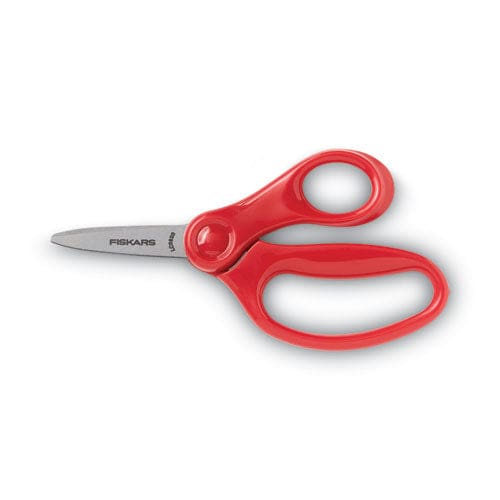 Fiskars Kids/student Scissors Pointed Tip 5 Long 1.75 Cut Length Assorted Straight Handles - School Supplies - Fiskars®