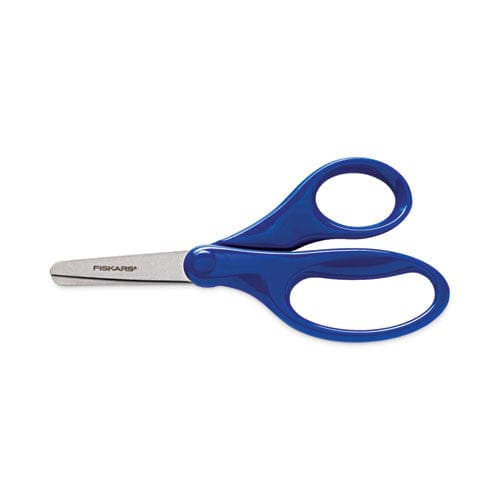Fiskars Kids/student Scissors Rounded Tip 5 Long 1.75 Cut Length Assorted Straight Handles - School Supplies - Fiskars®