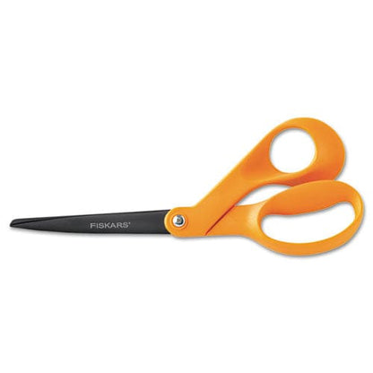 Fiskars Our Finest Scissors 8 Long 3.1 Cut Length Orange Offset Handle - School Supplies - Fiskars®